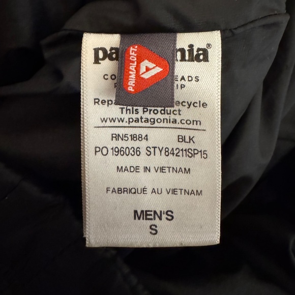 FLAWLESS Patagonia Nano Puff Jacket Black STY84211 Men’s Small - Picture 6 of 6